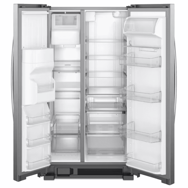 in Door Can Caddy 21.4-Cu Ft Side-By-Side Refrigerator with Ice Maker ,Water and Ice Dispenser ( Fingerprint Resistant Stainless Steel ) - Image 14