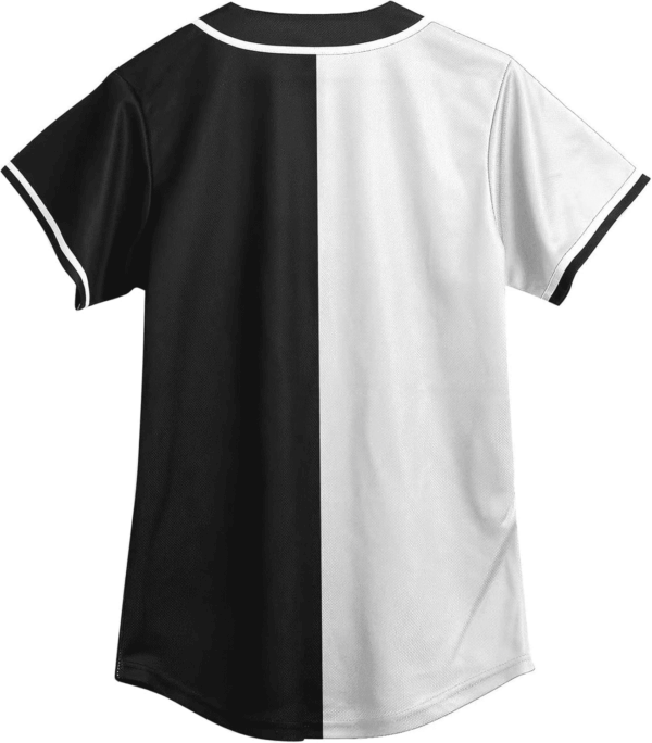 90S Clothing for Women,Unisex Hip Hop Outfit for Party,Bel Air Baseball Jersey,Short Sleeve Button down Shirt - Image 2