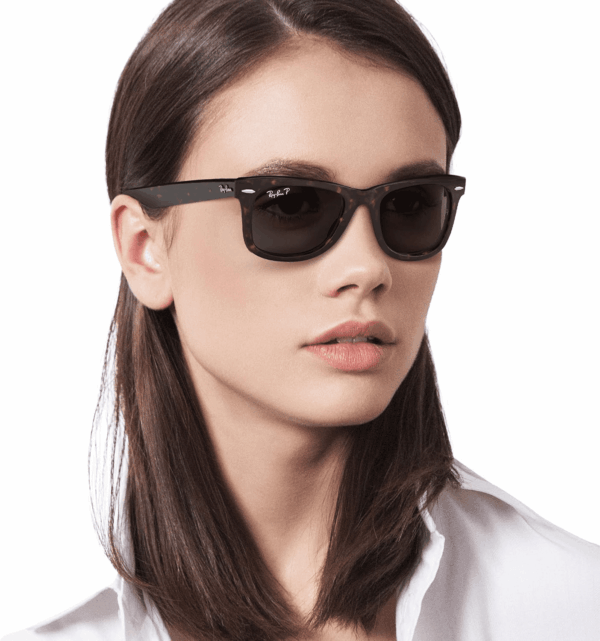 RB2140 Original Wayfarer Polarized Square Sunglasses - Image 5