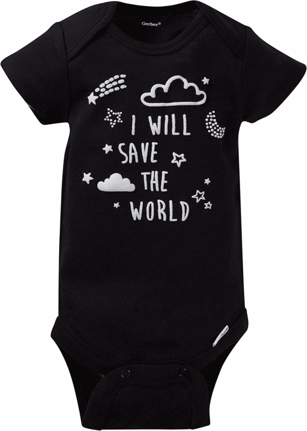 Baby 8-Pack Short Sleeve Onesie Bodysuits - Image 3