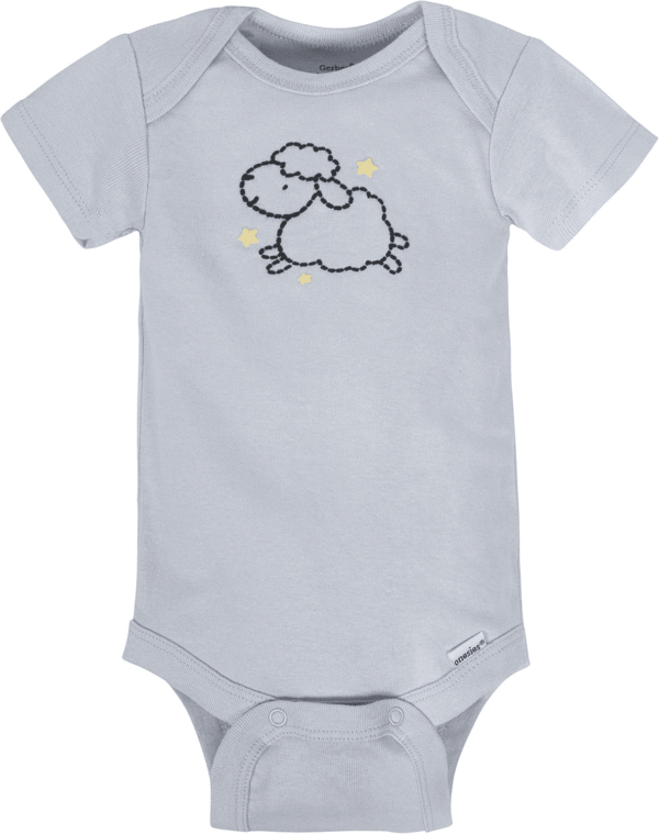 Baby 8-Pack Short Sleeve Onesie Bodysuits - Image 5