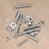 1080 Pcs Screws Bolts and Nuts Assortment Kit, Metric Machine Screws and Nuts and Flat Washers, M3/M4/M5/M6 Slotted Pan Head Hex Bolts Sets (C) - Image 4