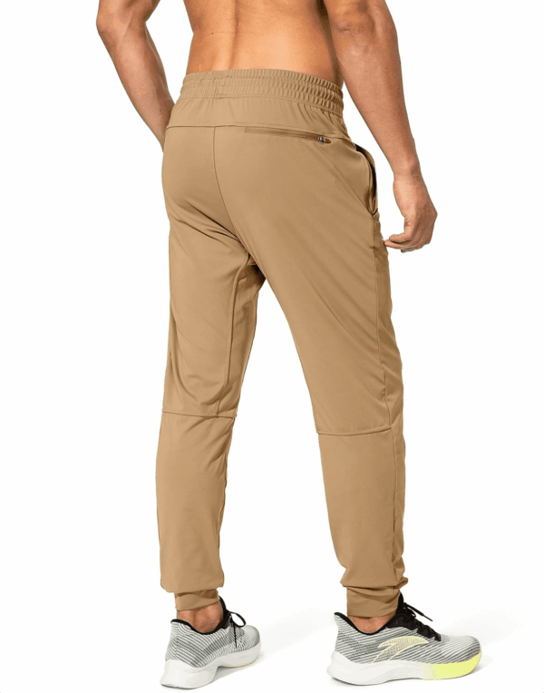 Men'S Sweatpants with Zipper Pockets Athletic Pants Traning Track Pants Joggers for Men Soccer, Running, Workout - Image 3