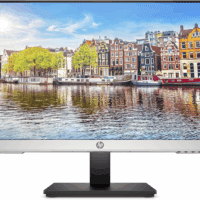 24Mh FHD Computer Monitor with 23.8-Inch IPS Display (1080P) - Built-In Speakers and VESA Mounting - Height/Tilt Adjustment for Ergonomic Viewing - HDMI and Displayport - (1D0J9AA#ABA)