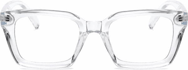 Classic Thick Square Frame Clear Lens Glasses for Women Men Non Prescription Eyeglasses - Image 4