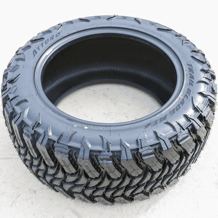 Trail Blade MTS M/T Mud Off-Road Light Truck Radial Tire-Lt285/55R22 285/55/22 285/55-22 124/121Q Load Range E LRE 10-Ply BSW Black Side Wall - Image 5
