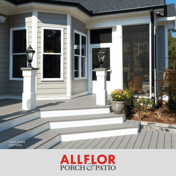 ALLFLOR Porch, Patio and Floor Enamel Paint, Saddle Brown, 1 Quart, Extremely Durable Water-Based Formula, Ideal for Patios, Pool Decks, Basements & More - Image 5
