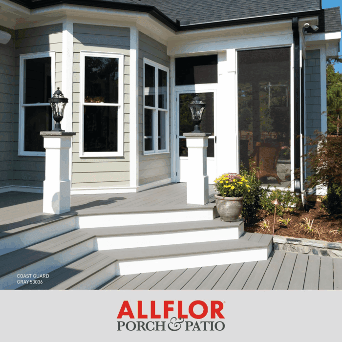 ALLFLOR Porch, Patio and Floor Enamel Paint, Saddle Brown, 1 Quart, Extremely Durable Water-Based Formula, Ideal for Patios, Pool Decks, Basements & More - Image 5