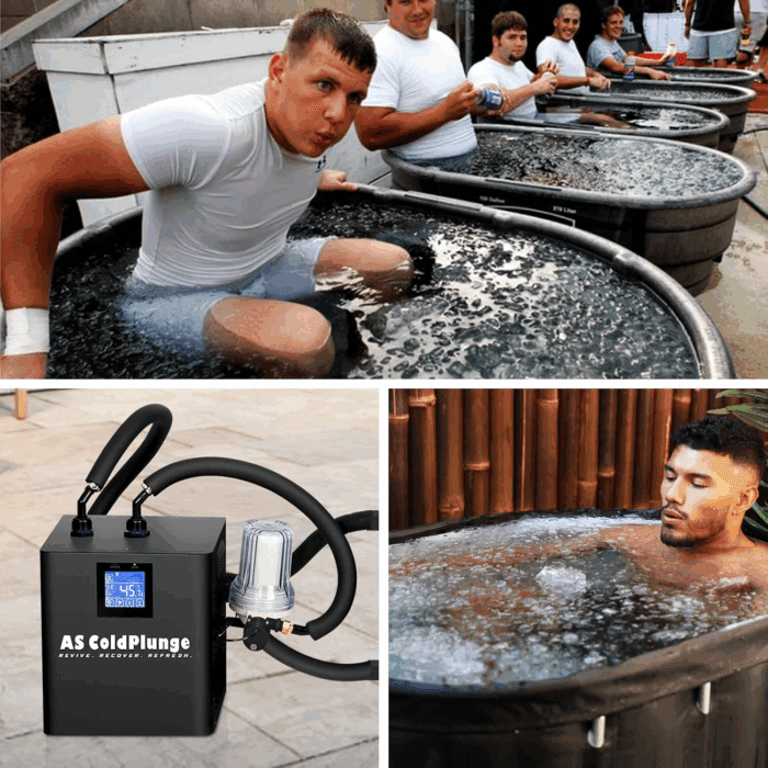 Ice Bath Water Chiller for Cold Plunge Tubs, 1/3 HP Upgraded Ice Bath Chiller with External Filter Water Pump, Ideal for Cold Plunge Recovery Ice Bath Tubs Home Use 110V Cooling Chiller - Image 7