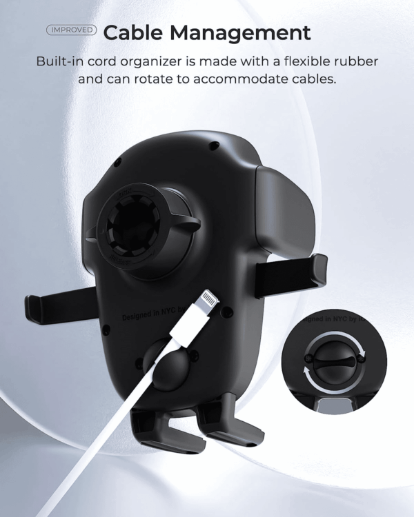 Easy One Touch 6 Universal Car Mount Dashboard & Windshield Suction Cup Phone Holder for Iphone Samsung, Google, All Smartphones - Image 4