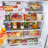 Counter-Depth MAX 26.5-Cu Ft 3 -Door Smart Compatible French Door Refrigerator with Ice Maker with Water Dispenser ( Stainless Steel ) ENERGY STAR Certified - Image 10