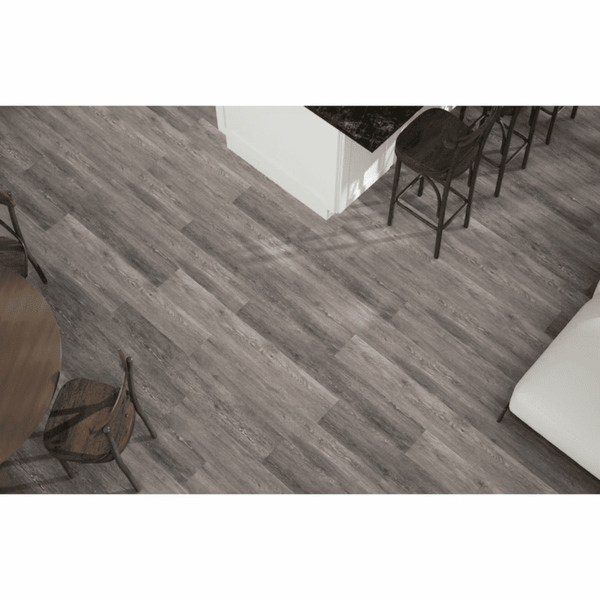 Dove Tail Oak Gray Wood Look 12-Mil X 7-In W X 48-In L Waterproof and Water Resistant Interlocking Luxury Vinyl Plank Flooring ( 23.21-Sq Ft Carton ) - Image 5