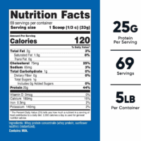 Whey Protein Powder, Unflavored, 5 Pounds - from Whey Protein Concentrate - Image 2
