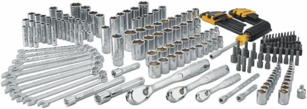 Mechanics Tool Set, 1/4" & 3/8" & 1/2" Drive, Sae/Metric, 205-Piece (DWMT81534) - Image 2