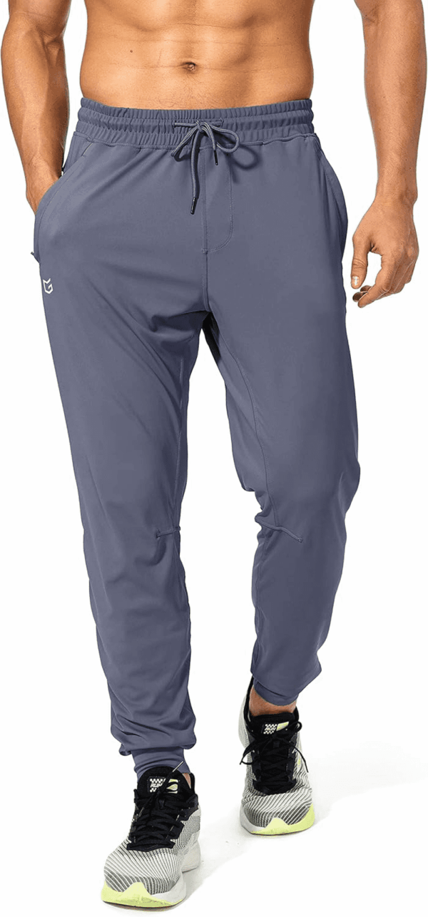 Men'S Sweatpants with Zipper Pockets Athletic Pants Traning Track Pants Joggers for Men Soccer, Running, Workout