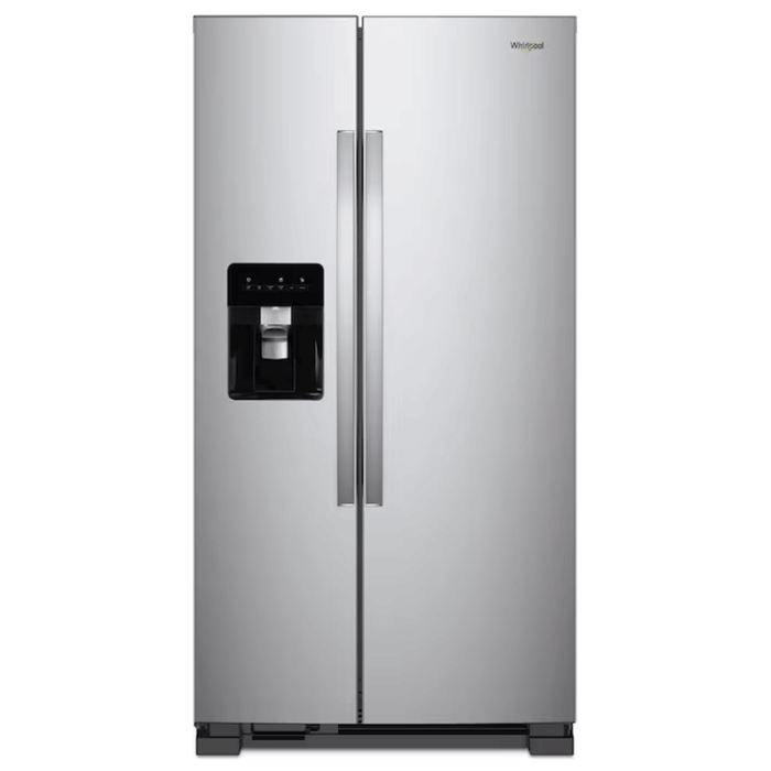 24.6-Cu Ft Side-By-Side Refrigerator with Ice Maker ,Water and Ice Dispenser ( Fingerprint Resistant Stainless Steel )