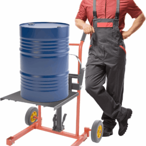 Hydraulic Material Lift Winch Stacker, 36" Max Lift 577 Lbs Max. Load, Pallet Truck Dolly, Lift Table, Fork Lift with 9" Wheels Hydraulic Material Lift Pallet Truck (36" Max Lift, 577 Lbs Max. Load)