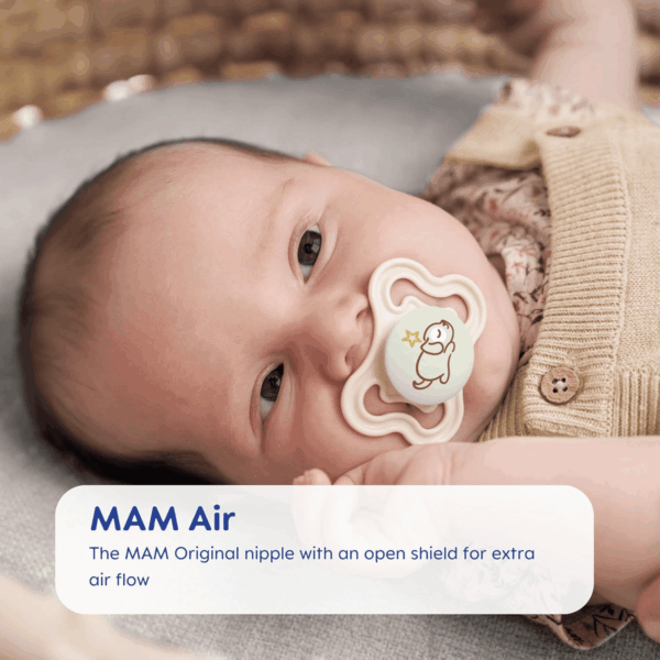 Variety Pack Baby Pacifier, Includes 3 Types of Pacifiers, Nipple Shape Helps Promote Healthy Oral Development, 3 Pack, 0-6 Months, Girl - Image 4
