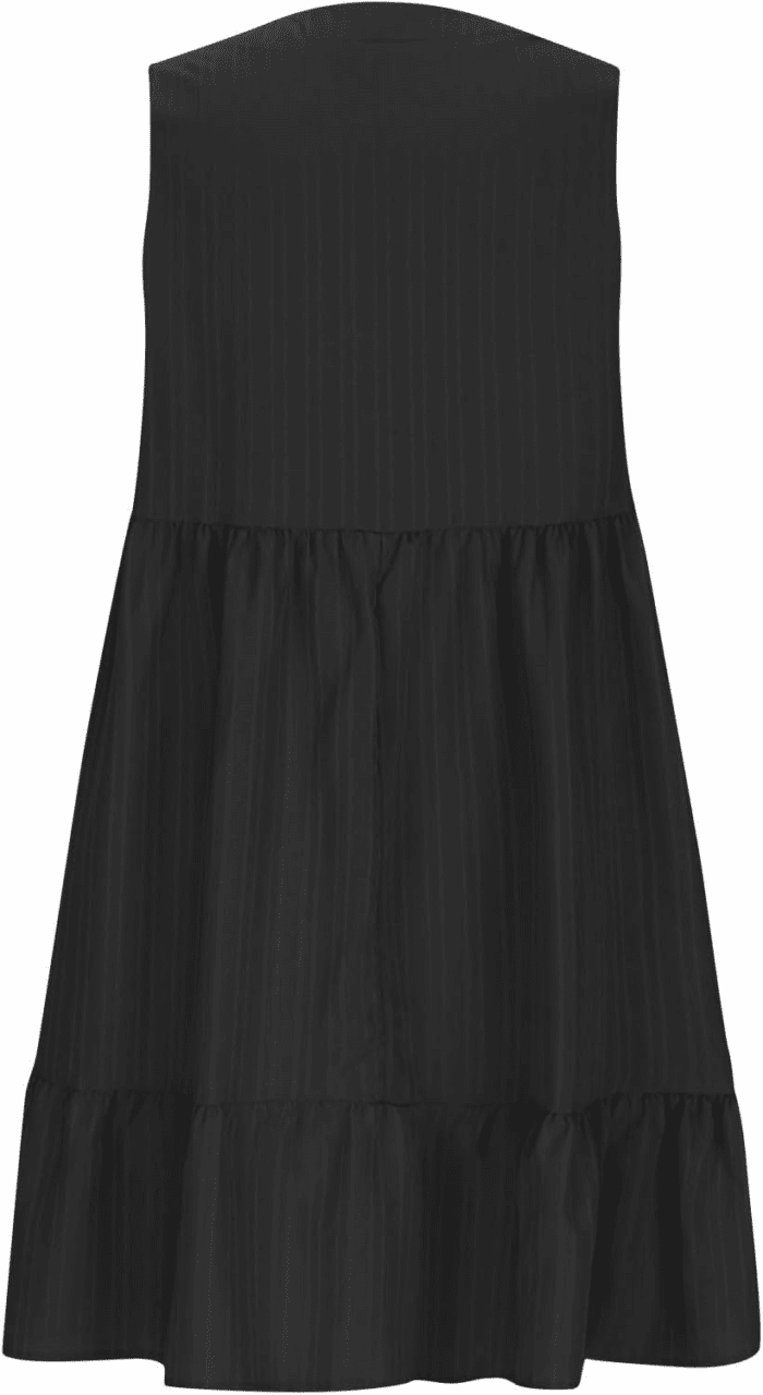 Womens Summer Dress Sleeveless V Neck Mini Dresses Fashion Casual Flowy Boho Ruffle a Line Swing Sundress 2025 - Image 4