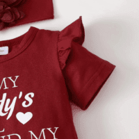 Newborn Infant Baby Girl Clothes Ruffle Romper Toddler Girl Floral Cotton Pant Sets Girls Clothing Outfit - Image 4