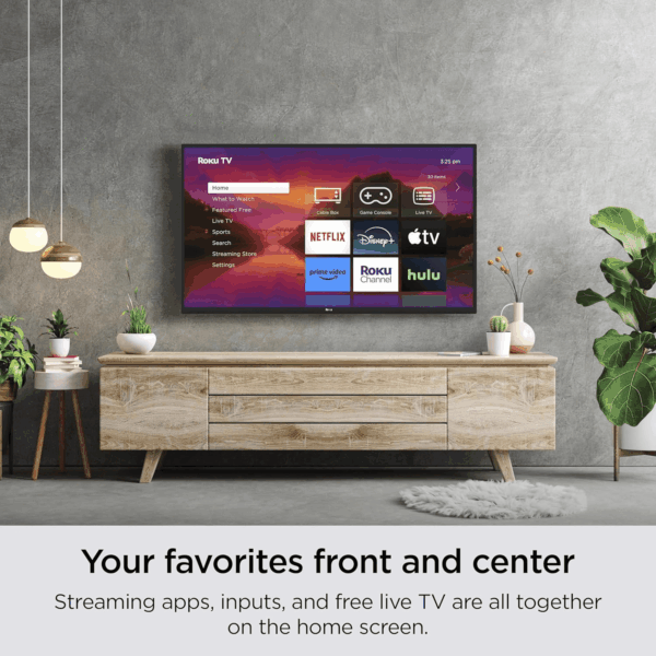 Smart TV – 40-Inch Select Series 1080P Full HD tv with  Voice Remote, Bright Picture, Customizable Home Screen – Live Local News, Sports, Gaming - Image 3