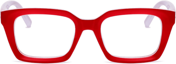 Classic Thick Square Frame Clear Lens Glasses for Women Men Non Prescription Eyeglasses - Image 3