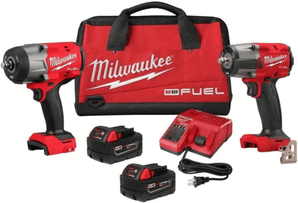 Tool 3010-22 M18 FUEL 1/2" HTIW & 3/8" MTIW Automotive Combo Kit