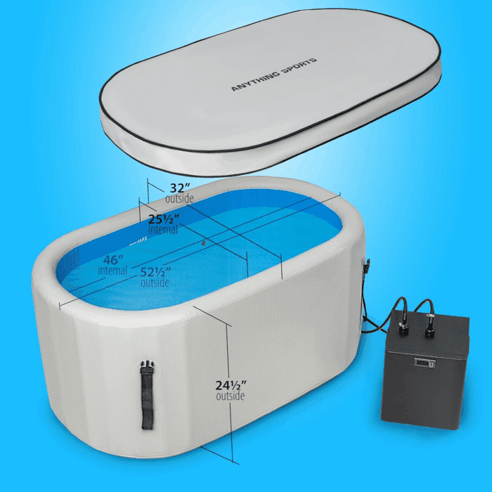 Inflatable Ice Bathtub with Chiller 2.0 - Image 3