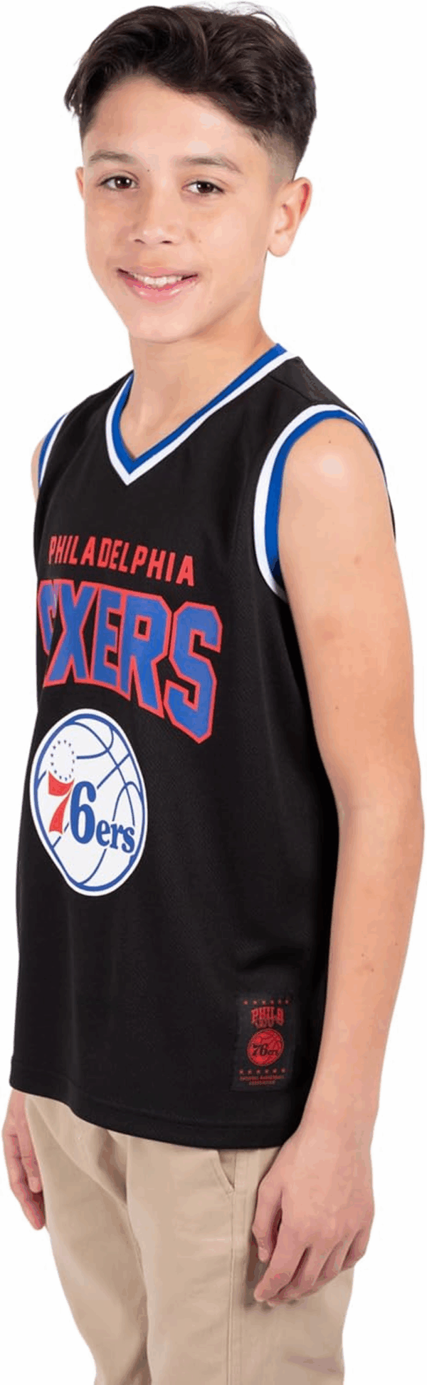 Youth NBA Official Sleeveless Mesh Tank Top Muscle T-Shirt - Image 2