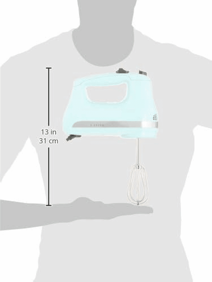 5 Ultra Power Speed Hand Mixer - KHM512, Ice Blue - Image 3