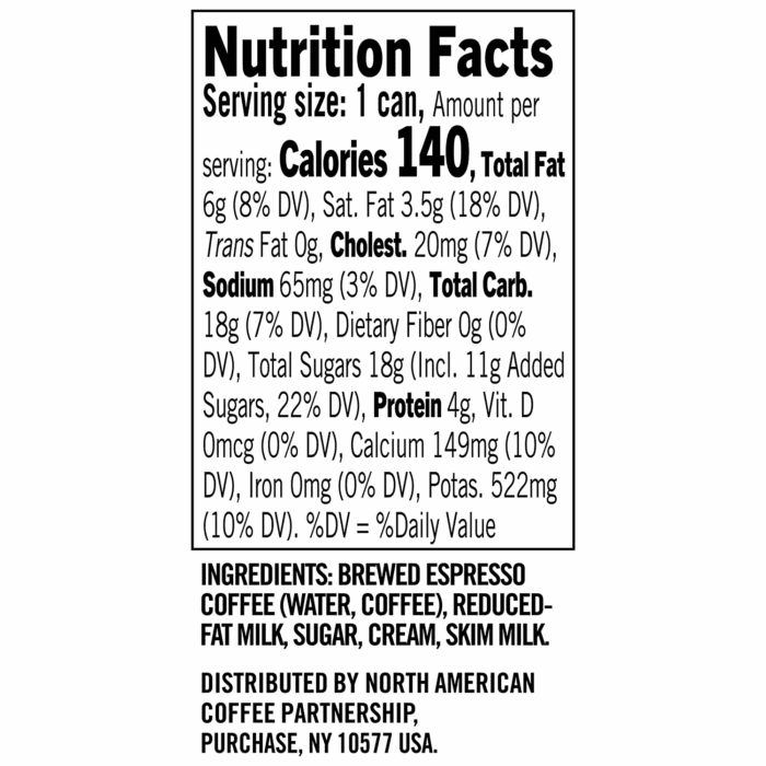 - RTD Coffee Espresso and Cream, 6.5Oz Cans (12 Pack) (Packaging May Vary) - Image 6