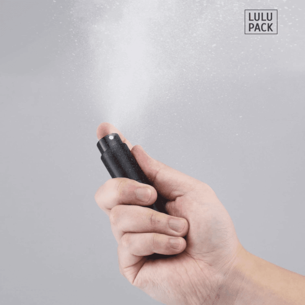 Perfume Atomizer Travel Refillable Bottle: Cologne Sprayer Portable for Men - Mini Spray Empty for Refill - 8Ml Small Size Brown - Image 2