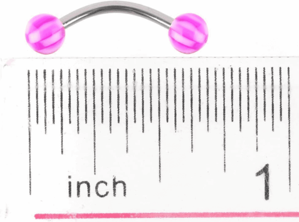 110 PCS Body Jewelry Piercing Eyebrow Navel Belly Tongue Lip Bar Ring 22 Styles - Image 4