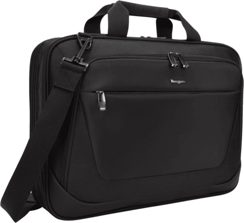 Citylite Laptop Briefcase Shoulder Messenger Bag for 15.6-Inch Laptop, Black (TBT053US)