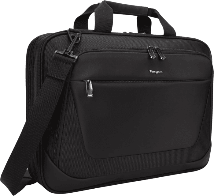 Citylite Laptop Briefcase Shoulder Messenger Bag for 15.6-Inch Laptop, Black (TBT053US)