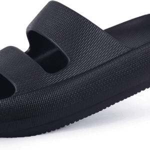 Orthopedic Slide Sandals for Women with Arch Support Pillow Soft Recovery Slip on Sandals Lightweight Summer Cloud Slippers for Plantar Fasciitis