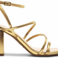 Women'S Heels Chunky Block Strappy Square Open Toe Ankle Buckle Heeled Sandals Wedding Party Dress Shoes Indie - Image 2