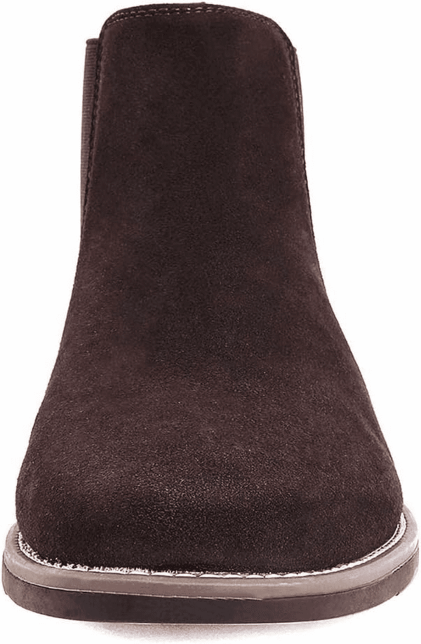 Men'S Suede Leather Chelsea Ankle Boots - Image 5