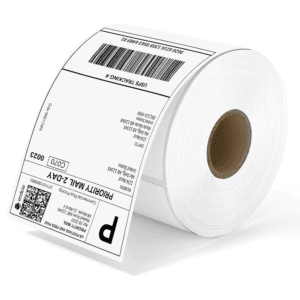 Thermal Direct Shipping Labels, 4X6 Labels for Thermal Printer, 500 Sheets/1 Rolls, Commercial Grade