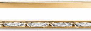 14K Gold Plated Cubic Zirconia Bangle Tennis Bracelets for Women | Classic Love Cuff Bangle Bracelets