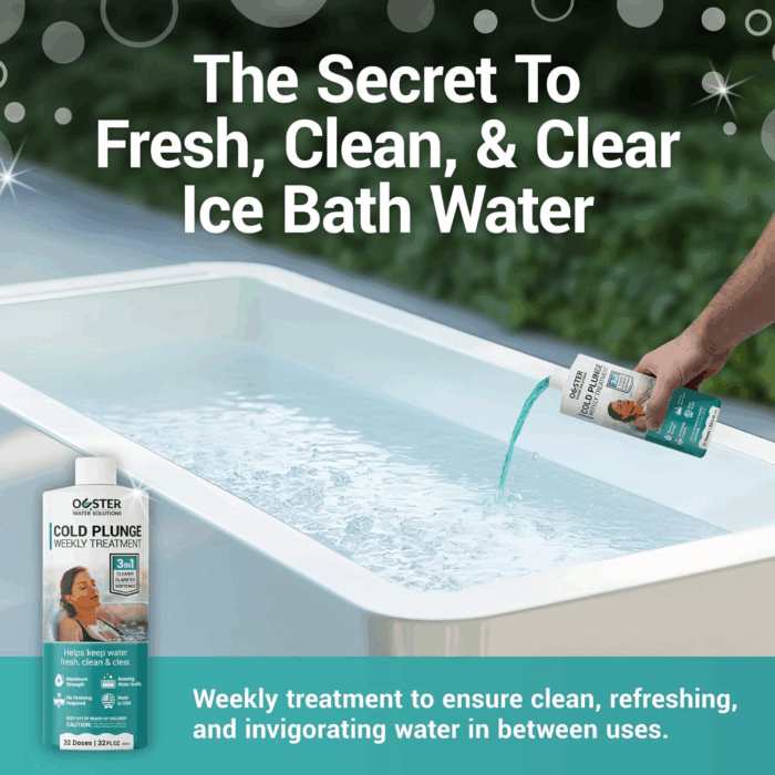 3In1 Weekly Cold Plunge Water Treatment - Cleaner, Clarifier, and Softener for Cold Plunge and Ice Bath - Water Stabilizer for Fresh, Crystal Clear Water - Made in USA (32Oz) - Image 3