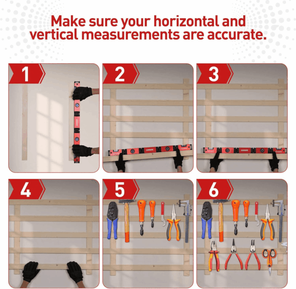 Multi-Function Foldable Level, 28-Inch Leveler Tool,Gifts for Men,Multi-Angle Measurement Woodworking Tools,Precise Leveling in Any Position,Folding Level Tool to save Your Precious Time - Image 3