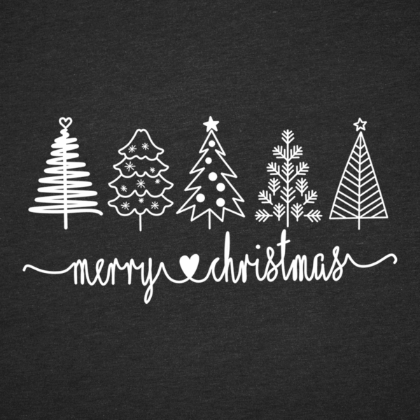Women'S Merry Christmas Shirts: Crew Neck Short Sleeve Christmas Party T-Shirt - Image 3