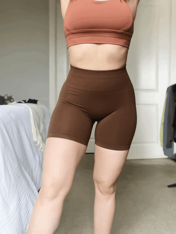 Intensify Workout Shorts for Women Seamless Scrunch Short Gym Yoga Running Sport Active Exercise Fitness Shorts - Image 3