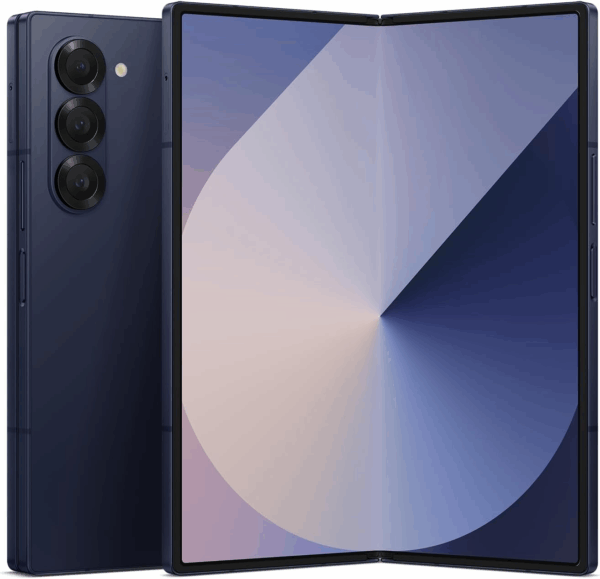 Galaxy Z Fold 6 AI Cell Phone, 256GB Unlocked Android Smartphone, Circle to Search, Handsfree Live Interpreter, AI Photo Edits, Large Screen, 2024, US 1 Yr Manufacturer Warranty, Navy