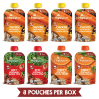 Organics Savory Blends Stage 3 Baby Food Puree, Meats & Veggies 3 Flavor Variety Pack (Pack of 8), Amazon Exclusive - Image 2