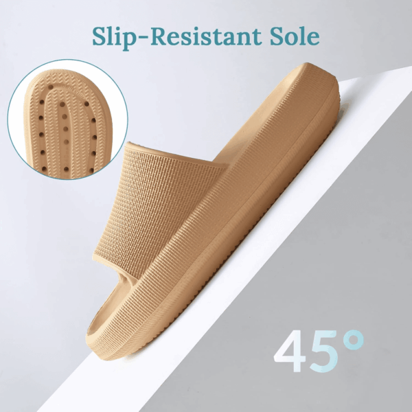 Cloud Slippers for Women and Men, Pillow Slippers Super Soft, Thick Sole Slides for Women with Anti-Skid Sole - Image 5