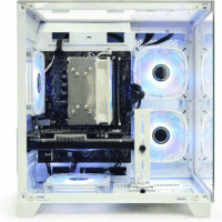 Gaming Desktop Intel Core I5-12400F 6 Core 2.5Ghz PC Computer, RTX 4060 8G, 32G DDR4 RAM, 1TB NVME SSD, Prebuilt Gaming PC Tower Computer for Home and Office (White) - Image 2