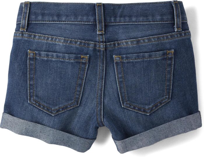 Girls' Denim Midi Shorts - Image 4