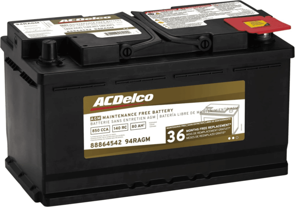 Gold 94RAGM (88864542) 36 Month Warranty AGM BCI Group 94R Battery - Image 2